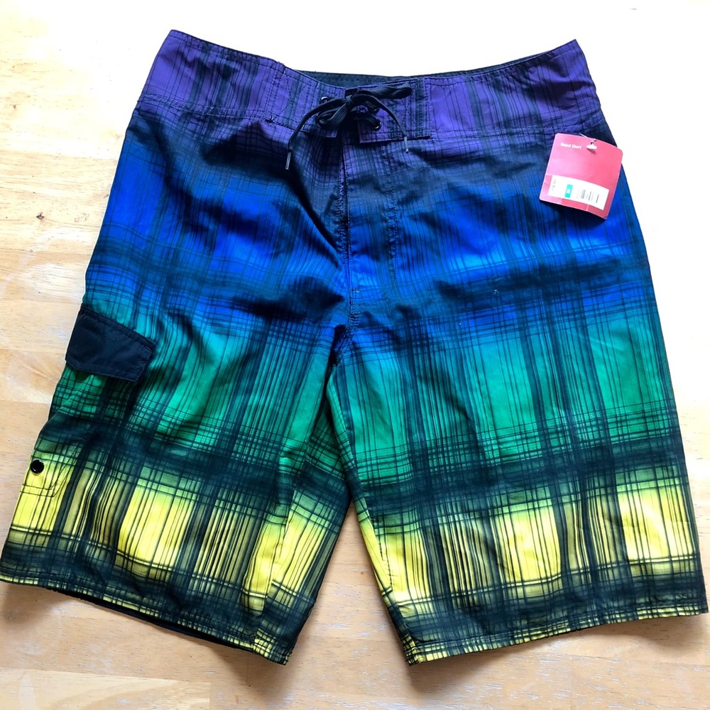 Mossimo Men’s Swim Trunks/Board Shorts Size 34